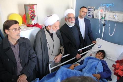 دیدار رئیس دیوان عالی کشور با مجروحان حادثه تروریستی کرمان
