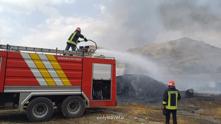وقوع 104 آتش سوزی و حادثه در سمنان