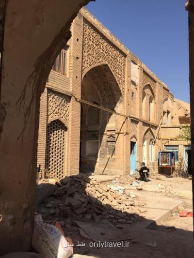 شروع مرمت خانه تاریخی حاج شیخ جعفر شوشتری