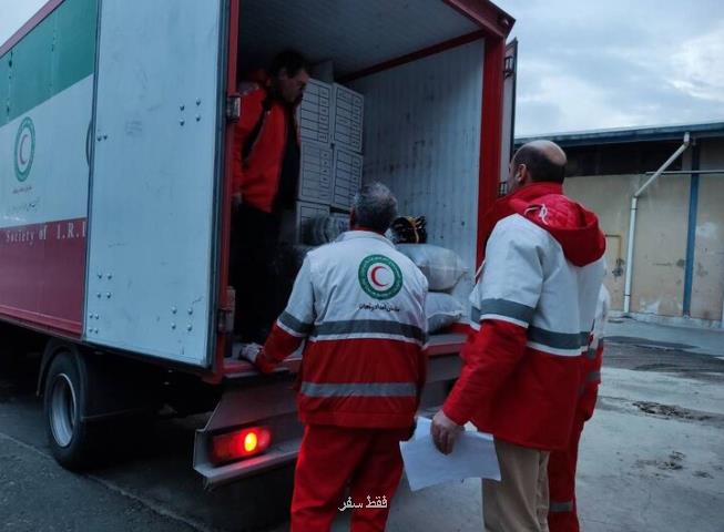 طرح تقسیم البسه زمستانی پایگاه های امداد و نجات در سراسر کشور