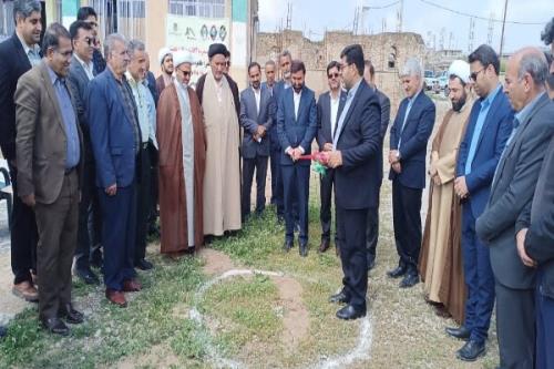 کلنگ زنی 3 مدرسه در شهرستان کهگیلویه انجام شد