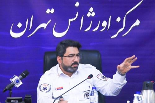 تمهیدات روز چهارشنبه اورژانس برای طوفان احتمالی در تهران