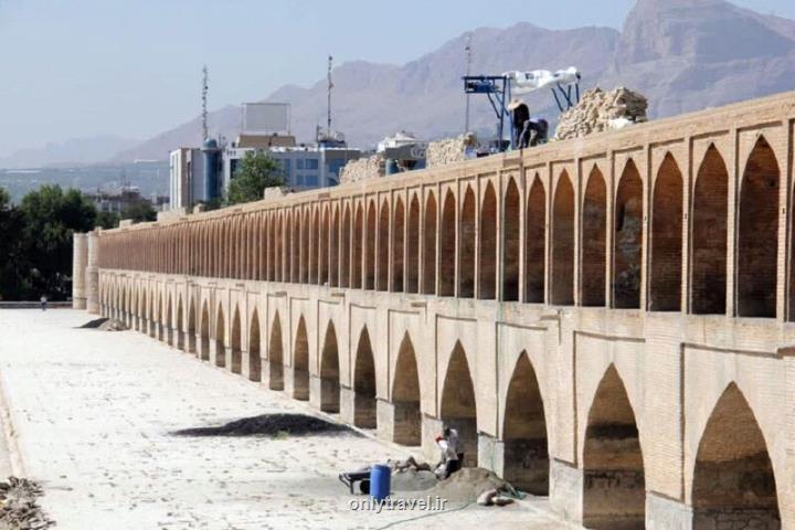 40 میلیاردریال صرف مرمت پل های تاریخی اصفهان شد