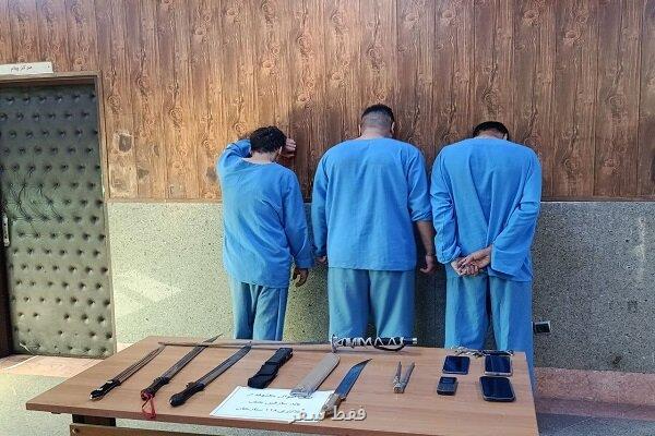 اجرای طرح دستگیری سارقان زورگیر و خشن در تهران