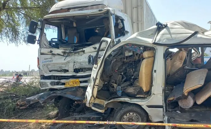 ۲ کشته و ۱۰ زخمی در تصادف جاده ای در استان پنجاب پاکستان