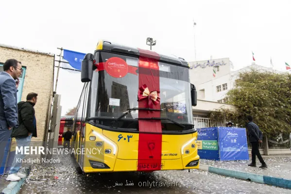 ورود ۳۵ دستگاه اتوبوس دوکابین به کشور
