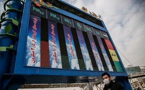 آخرین وضعیت سیستم های سنجش آلودگی هوا در استان تهران آخرین وضعیت سیستم های سنجش آلودگی هوا در استان تهران