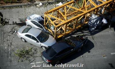 بازداشت پیمانكار پارك بسیج به دنبال سقوط جرثقیل بازداشت پیمانكار پارك بسیج به دنبال سقوط جرثقیل