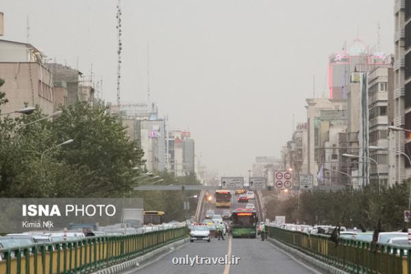 آسمان تهران غبار آلود می شود آسمان تهران غبار آلود می شود