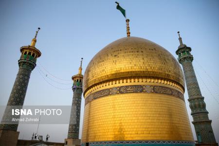لحظه تحویل سال در آغوش حرمی كه همیشه باز است
